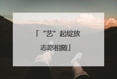 “艺”起绽放 志愿相随