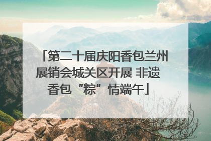 第二十届庆阳香包兰州展销会城关区开展 非遗香包“粽”情端午