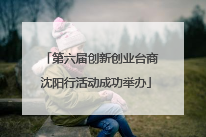 第六届创新创业台商沈阳行活动成功举办
