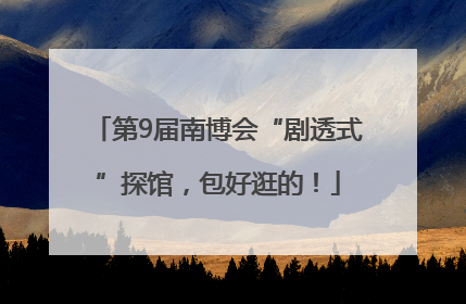 第9届南博会“剧透式”探馆，包好逛的！