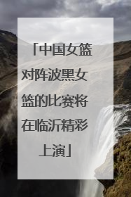 中国女篮对阵波黑女篮的比赛将在临沂精彩上演