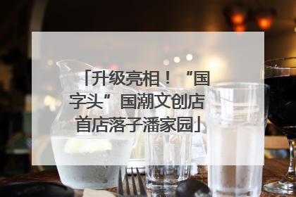升级亮相！“国字头”国潮文创店首店落子潘家园