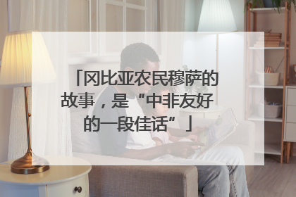 冈比亚农民穆萨的故事，是“中非友好的一段佳话”