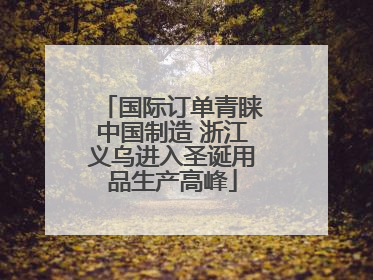 国际订单青睐中国制造 浙江义乌进入圣诞用品生产高峰