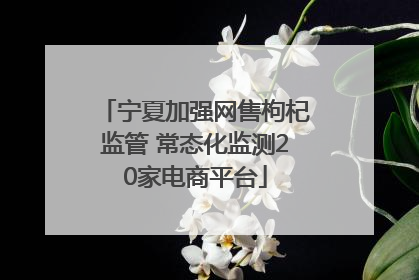 宁夏加强网售枸杞监管 常态化监测20家电商平台