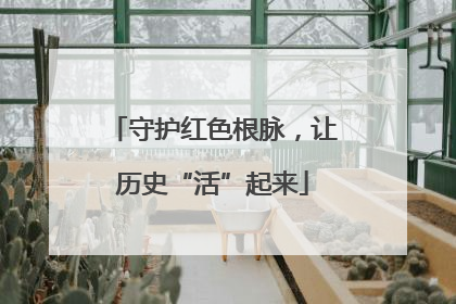守护红色根脉，让历史“活”起来