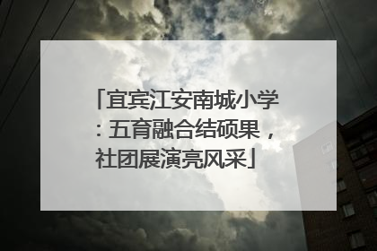 宜宾江安南城小学：五育融合结硕果，社团展演亮风采