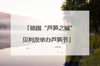 德国“芦笋之城”贝利茨举办芦笋节