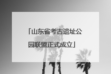 山东省考古遗址公园联盟正式成立