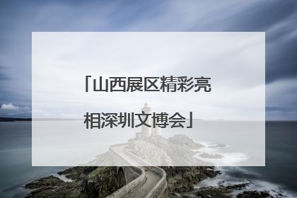 山西展区精彩亮相深圳文博会