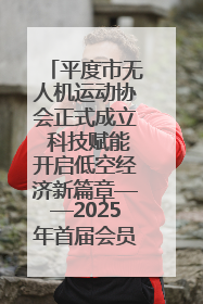 平度市无人机运动协会正式成立 科技赋能开启低空经济新篇章——2025年首届会员大会暨无人机应用发展论坛成功举办