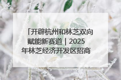开辟杭州和林芝双向赋能新赛道｜2025年林芝经济开发区招商引资（杭州）推介展销活动在杭举办