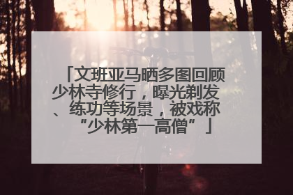 文班亚马晒多图回顾少林寺修行，曝光剃发、练功等场景，被戏称“少林第一高僧”