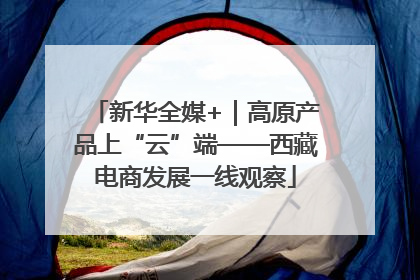 新华全媒+｜高原产品上“云”端——西藏电商发展一线观察
