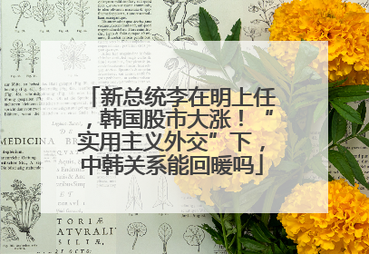 新总统李在明上任，韩国股市大涨！“实用主义外交”下，中韩关系能回暖吗