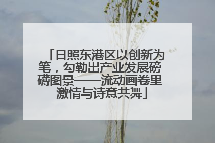 日照东港区以创新为笔，勾勒出产业发展磅礴图景——流动画卷里 激情与诗意共舞