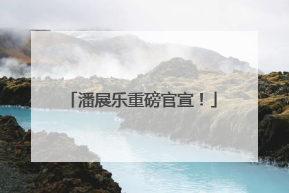 潘展乐重磅官宣！