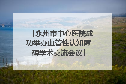 永州市中心医院成功举办血管性认知障碍学术交流会议