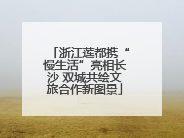 浙江莲都携“慢生活”亮相长沙 双城共绘文旅合作新图景