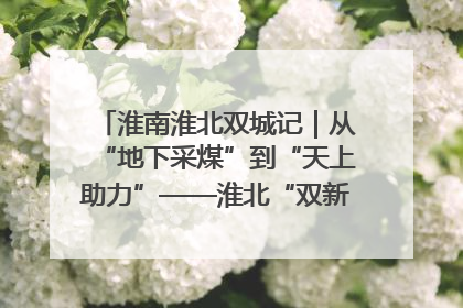 淮南淮北双城记｜从“地下采煤”到“天上助力”——淮北“双新”产业突围记