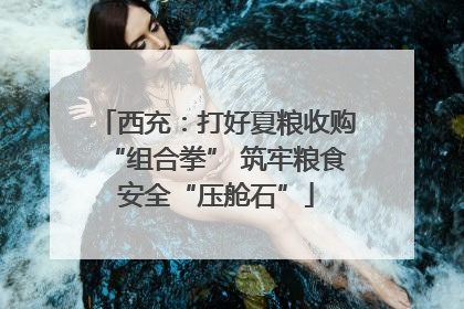 西充：打好夏粮收购“组合拳” 筑牢粮食安全“压舱石”