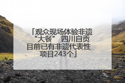 观众现场体验非遗“大餐” 四川自贡目前已有非遗代表性项目243个