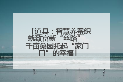 道县：智慧养蚕织就致富新“丝路” 千亩桑园托起“家门口”的幸福